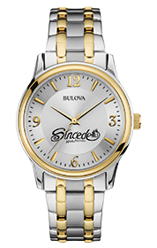 Ladies Classic Two-Tone with Metal Band