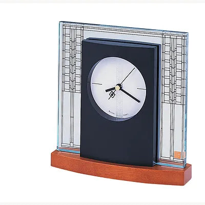 Bulova clock with Frank Lloyd wright design