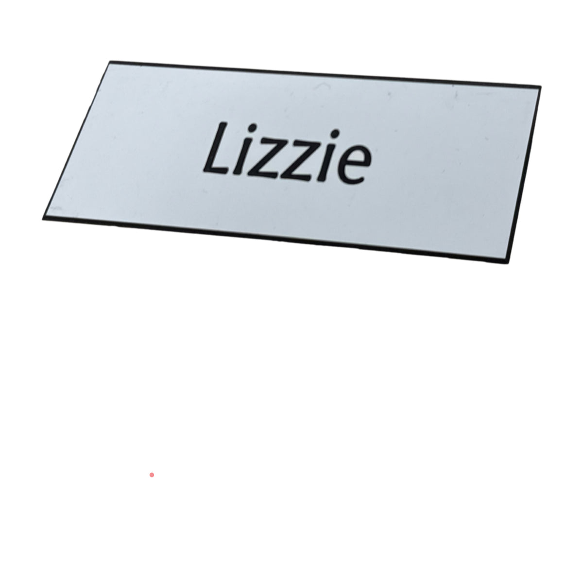 Rectangle Name Badge