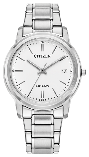 Ladies Eco-Drive with Metal Band