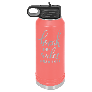 Personalized Water Bottles in 3 sizes