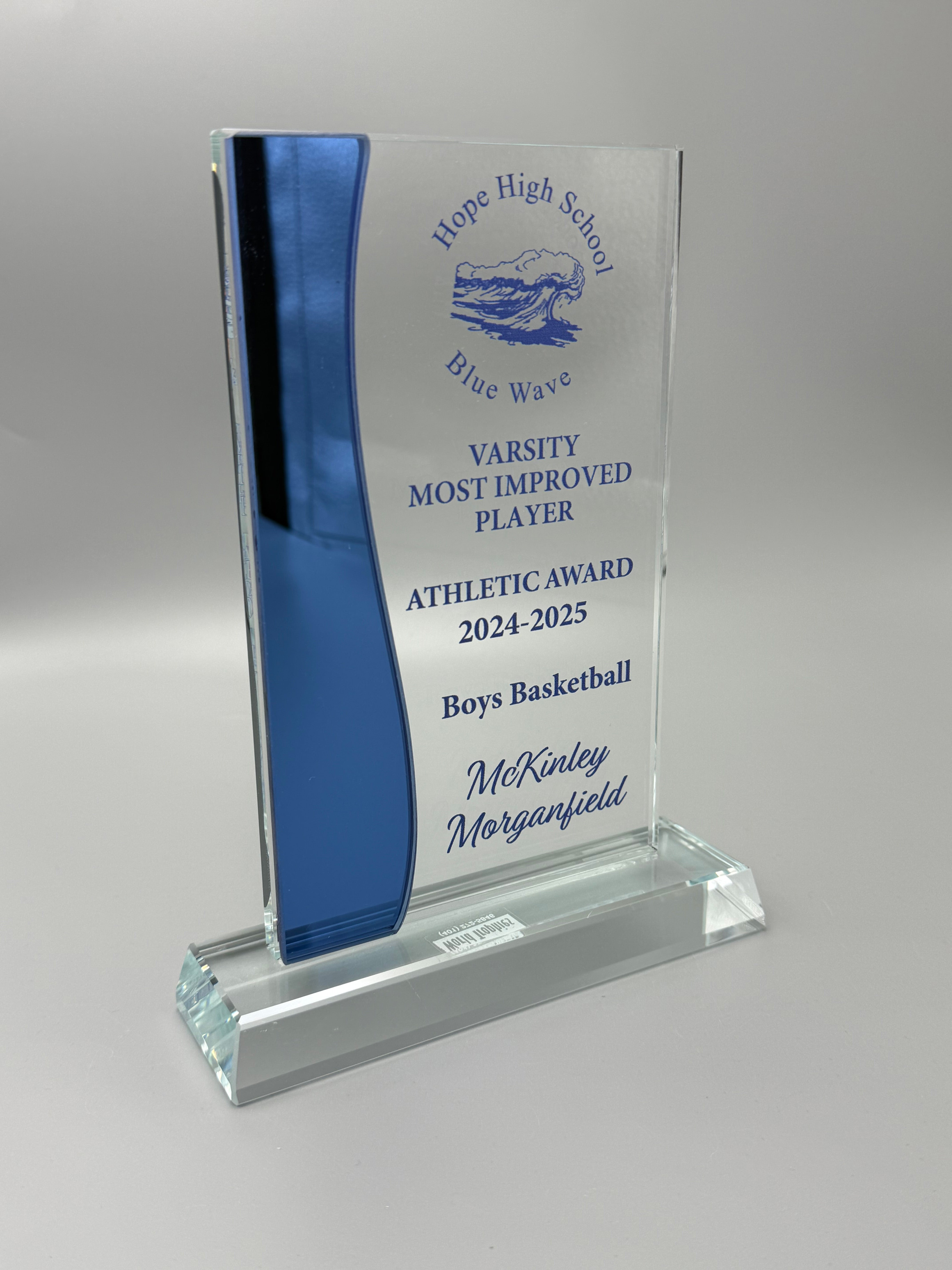 Economy Blue Wave Crystal