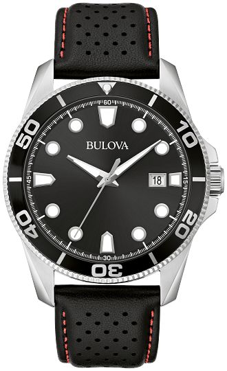 Men's Sport Watch with Leather Strap