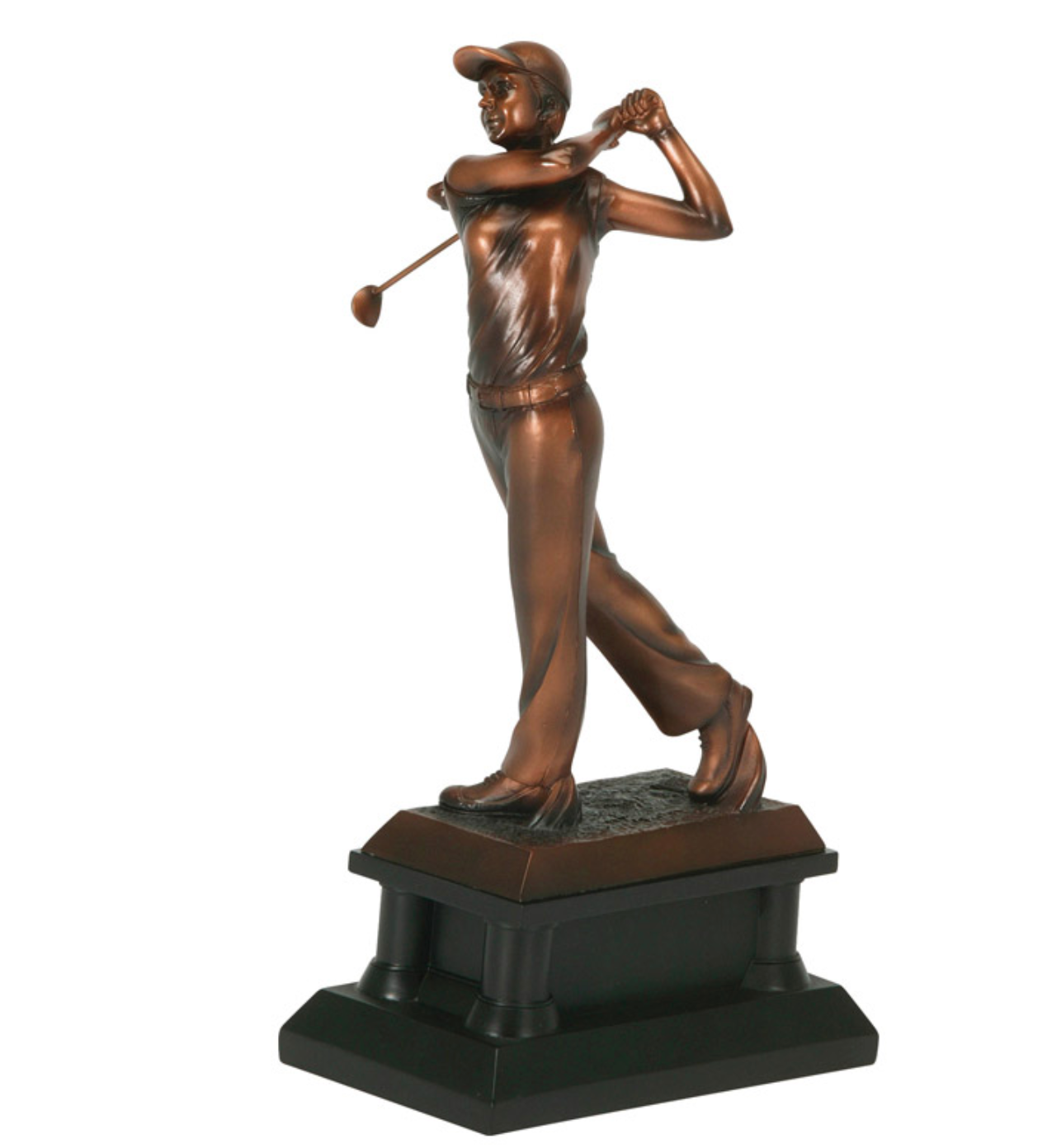 Longest Drive- Resin Golf Statue