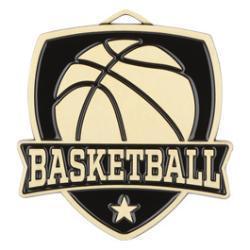Shield Basketball medal