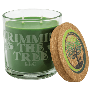 14 oz. Scented Candle in a Glass Holder with Cork Lid