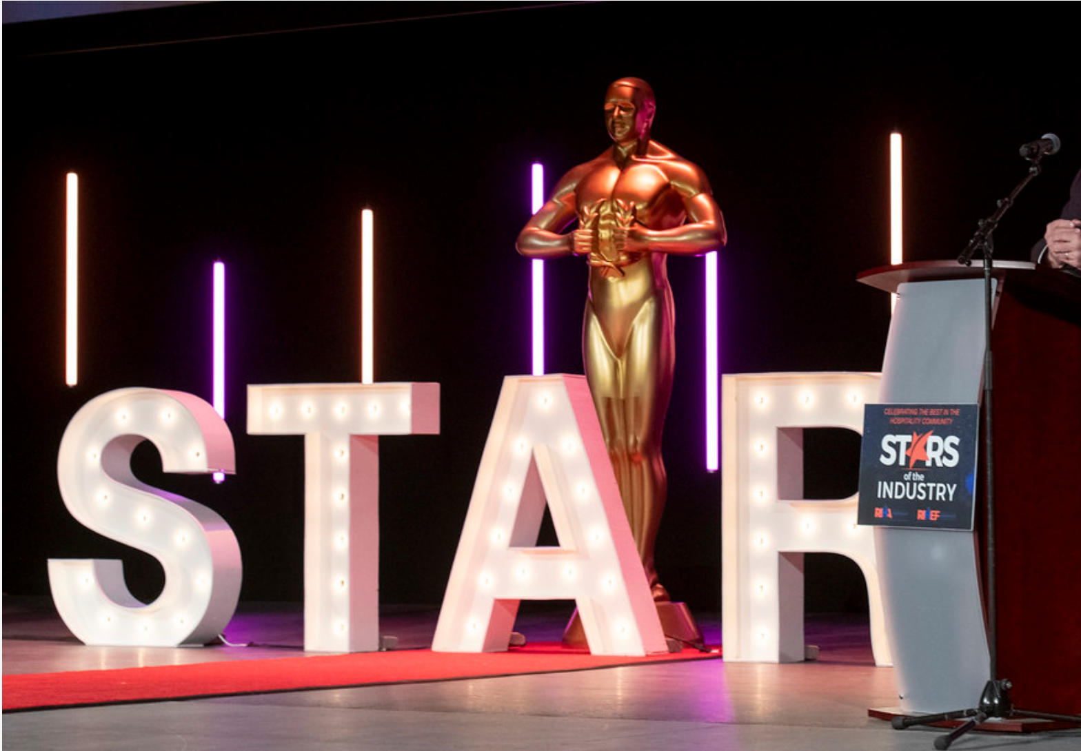 Giant Achievement Statue