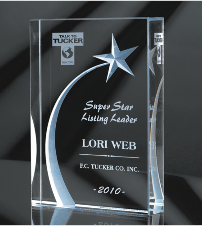 3D Carved Rising Star - WA-SS57