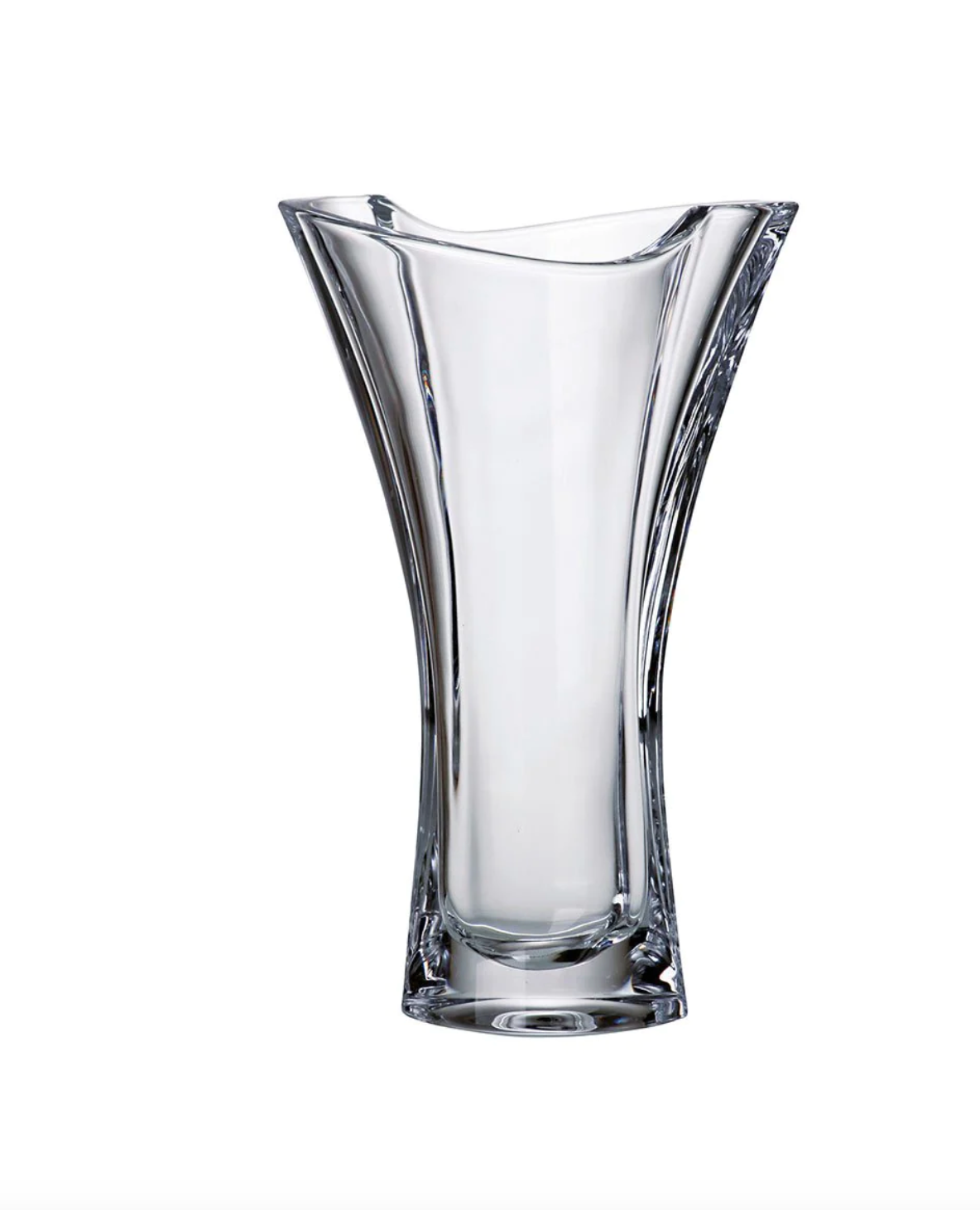 European Glass Smile Vase