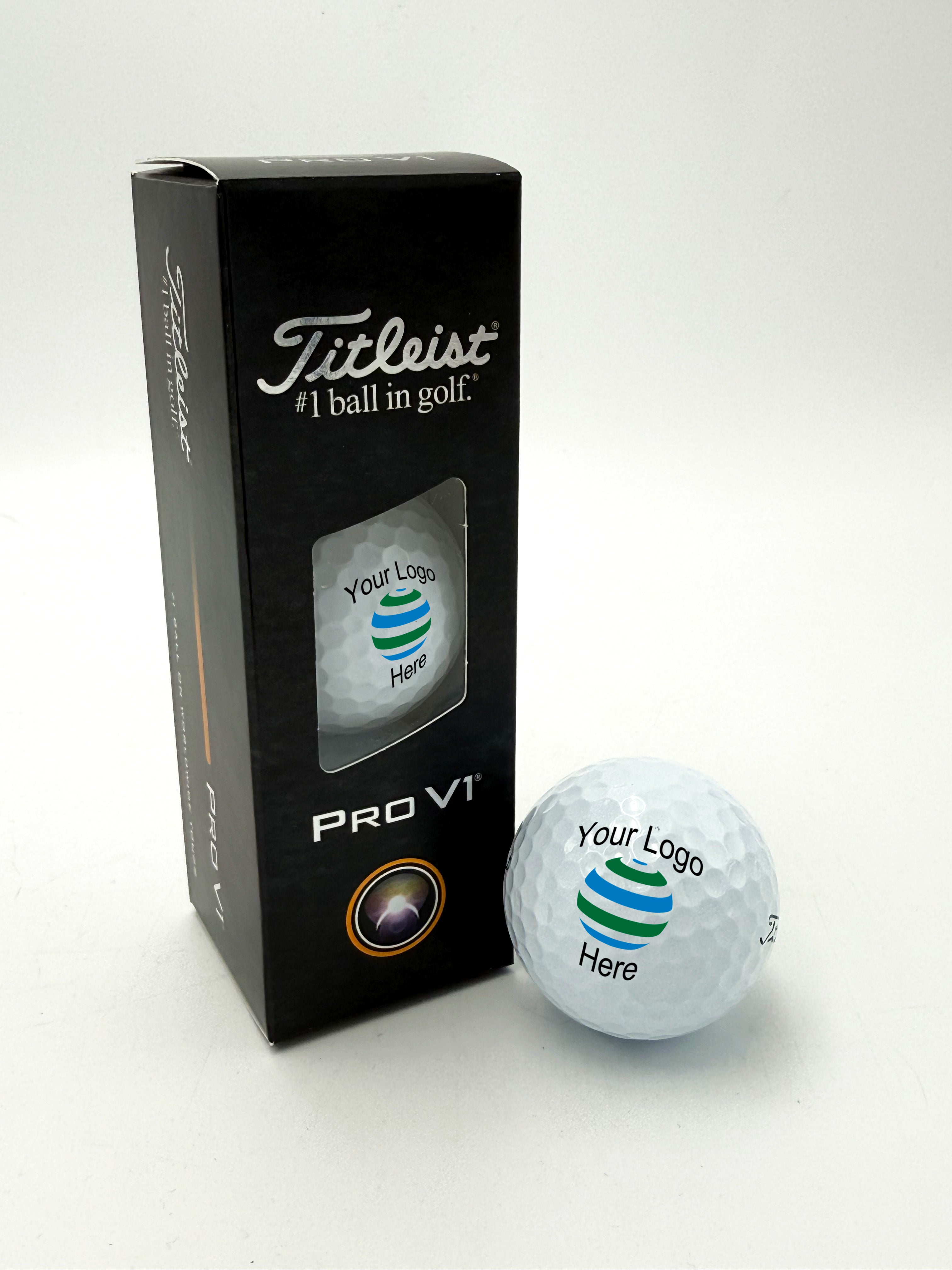 Custom Titleist Pro V1 Golf Balls