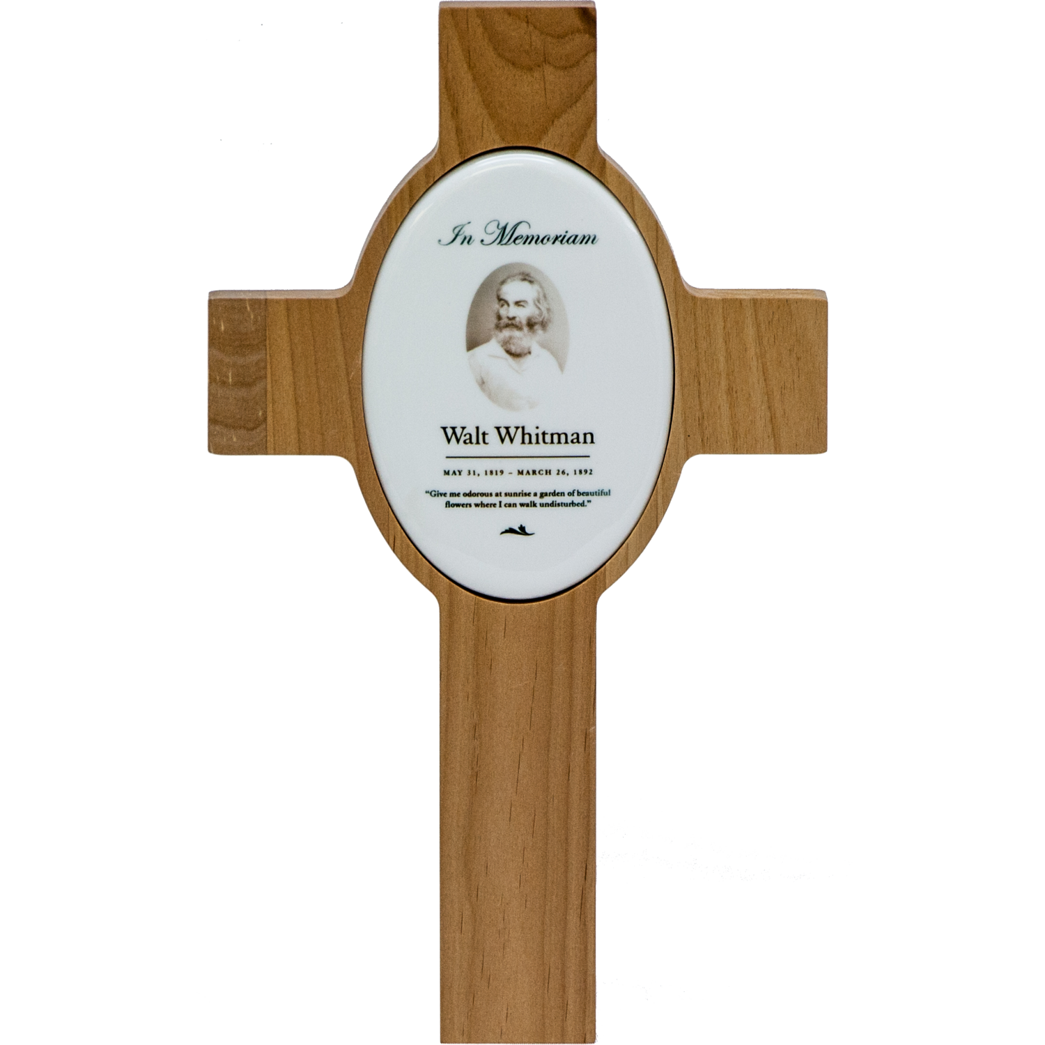 Alder Wood Cross with insert